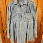 Free People  The Denim Voyage Dress Photo 5