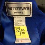 Karin Stevens VINTAGE 90's Blue Embroidered Dress Photo 11