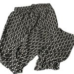 Olive & Oak  women's size 4 black and cream pants Photo 1