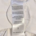 Mario Serrani Mario‎ Serrani Italy White Crop Pants Wide Leg Size 2 Photo 8