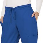 Cherokee Women's  Scrub Workwear Revolution WW120 Royal Blue Size 3XL NWT #1003 Photo 1