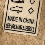 Qupid  Cascade Wedge Sandal Espradrille Vegan Leather Size 6.5 Black Sandal Photo 8