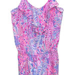 Lilly Pulitzer Women's Size Small Zana Romper Raz Berry See You Soon NWT $138 Photo 0