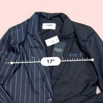 Nordstrom 4th & Reckless from ’s Laurent Two-Tone Pinstripe Mix Blazer NWT Small Photo 9