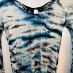 Young Fabulous and Broke YOUNG, FABULOUS & BROKE TIE DYE LONG SLEEVE SHIRT OPEN BACK SMALL LAYERING EUC Photo 1