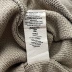 Free People Shirt Women Small Taupe Yellow Mod Stripe Cuff Thermal Top Bohemian Photo 8