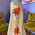 Vintage 90s/Y2K RARE Road Cat Suede And Felt Patchwork Maxi Denim Skirt Size M Size M Photo 4