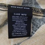 Who What Wear  Yellow Floral Linen Dress XL Photo 9