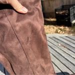 A New Day womans Boots Brown faux suede size 9.5 wide knee high winter fall nwt Photo 1