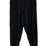 ATM Silk Jogger Pants Size Small Black Photo 2
