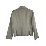 Dress Barn Jones Studio Beige/Tan Button Up Blazer Jacket 10 NWT Photo 1