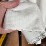 Soft Surroundings Essie Top Lite Blue Off Shoulder 100% Cotton Blouse Sz Medium Photo 6