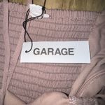 Garage NEW Double runched bodycon dress in warm stone! Photo 5