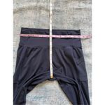 Adidas  Blue Color Block Climalite Athletic Leggings w Mesh Side Pocket Medium Photo 5