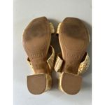 MIA  Felicity Wide Double-Band Braided Raffia Block Heel Slip On Sandal 8.5 Photo 5