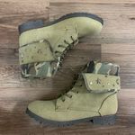 Zigi Rock & Candy Rock Candy Green Army Spraypaint Boots-9.5 Photo 1
