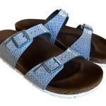 Birkenstock  Arizona blue snake skin size 40 Photo 0
