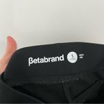 Betabrand  Six Button Boot Cut Dress Pant Yoga Pants Size Small Long Black Photo 9