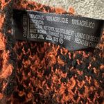 Women’s Oversized Cap Sleeve Sweater Orange Size 1X Photo 6