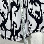 Tracy Evans  Black and White Abstract Print Strapless Dress Size XL Photo 75