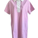 Everlane Organic Cotton Polo Pullover Cotton Short Dress Size S in Mauve Photo 0