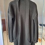 EXPRESS : Moss Green Cardigan Photo 2