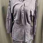 Hummingbird  NWT embroidered tiered, mini dress size medium Photo 0