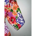 Victoria's Secret  Floral Button Down Sleep Shirt Vintage Gold‎ Label Size S Photo 3