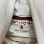 Wanakome  Woman's S Cream Kimberly‎ Cowl Neck Long Sleeve Winter Sweatshirt Photo 4