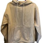 Nike Footlocker Unisex‎ Beige Pullover heavy Hoodie Casual Long Sleeve Sweater large Photo 7