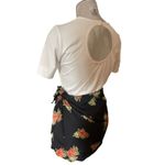 Akris Punto Ivory Keyhole Cutout Tee T-Shirt Top Size 6 MINIMALIST LUXURY CASUAL Photo 3