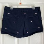 Vineyard Vines Navy Blue Shorts, Pink Whale Print, Sz 10 Photo 2