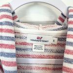 Vineyard Vines  Whale Pullover Red White and Blue Striped Hoodie SMALL Photo 1