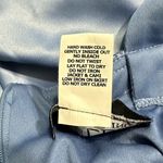 Alex Evenings  Maxi Gown Women's 12 Icy Blue Sleeveless Square Neck Long Photo 6