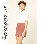 Forever 21 ✨HP✨Women's Pink Corduroy Mini Skirt✨ Photo 1