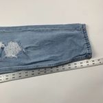 Aeropostale  Womens Mom Jeans Size 8 Blue Light Wash Distressed Destroyed Cotton Photo 8