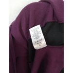 Maurice's  Women Large Purple And Black Pullover‎ Cowl Stretch Photo 8