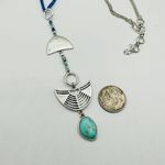 Lucky Brand Turquoise Beaded Boho Necklace Photo 4