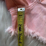 Juicy Couture  Acid Wash Wild Peach Pacific Short HR Shorts Size 28 Photo 9