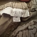 Love Tree  CARGO OKIVE GREEN SHORTS SIZE MEDIUM FITS LIKE SMALL Photo 2
