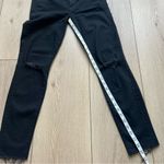 Mother Jeans The Looker Ankle Fray Guilty as Sin Black Color Size 27 Photo 7