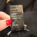 Anthropologie  Black Knit Cropped Wide Leg Pants Photo 3