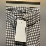 ILTM Gingham Pant Size M Black Size M Photo 3