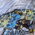 MT Collection Womens Dress Sz XL Off Shoulder Cover Up Brown Blue Black Gold NEW Photo 84