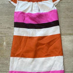 Kate Spade colour block Striped‎ shift dress silk Size S Photo 0