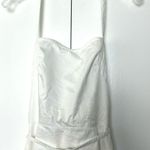 Vintage Kenzo Jeans White Cotton Wrap Halter Dress Size undefined Photo 1