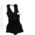 Becca womens Beach Date Romper Cover Ups, Black, Size Large, NWT Photo 3