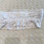 Free People Intimately White Floral Lace Bandeau Strapless Bra Photo 2