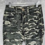 Anthropologie Pilcro High Rise Skinny Camo Velvet Jeans Women's Size 28 Photo 1
