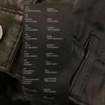 Maje Womens Perry Leather Straight Leg Flared Crop Pants US 0 Black FR 34 -Flaw- Photo 6